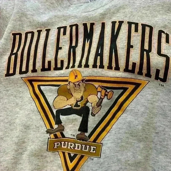College Prude “Boilers” Vintage Sweatshirt - Picture 4 of 5